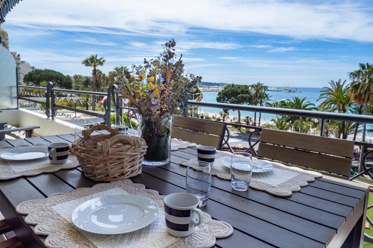 Cannes Croisette Superbe 3P Front De Mer Dış mekan fotoğraf